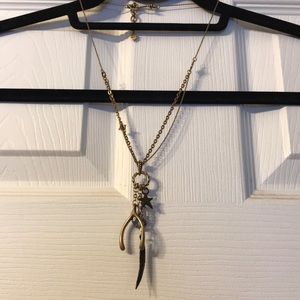Lucky brand charm necklace